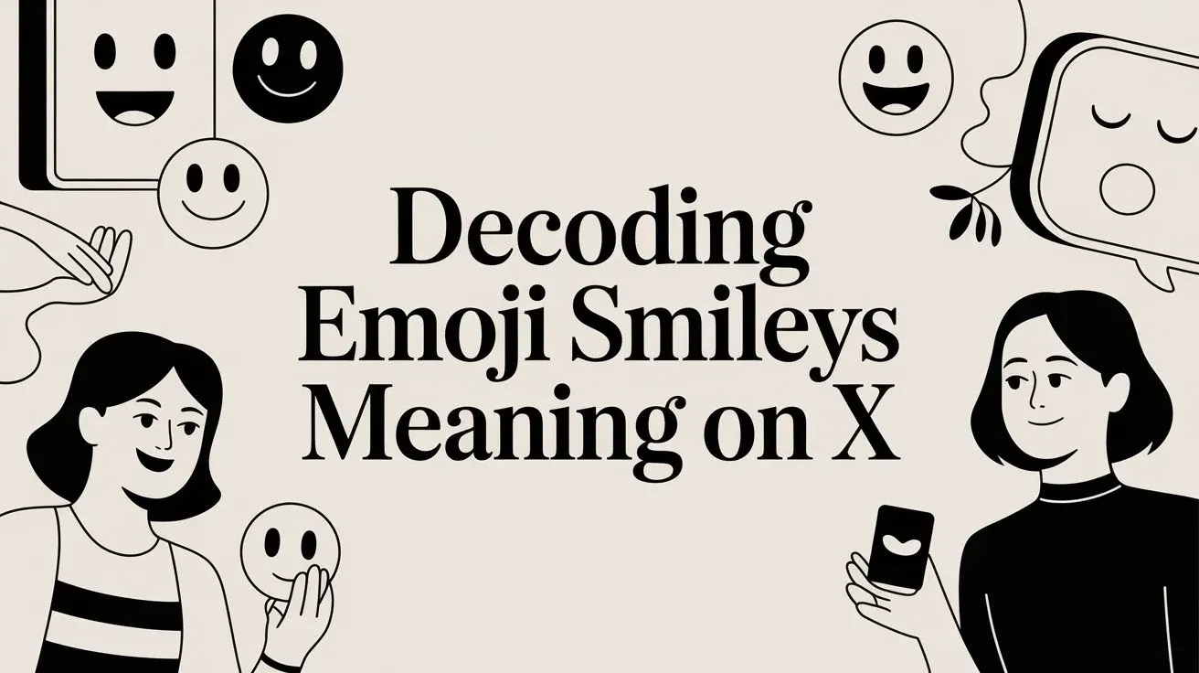 Decoding Emoji Smileys Meaning on X