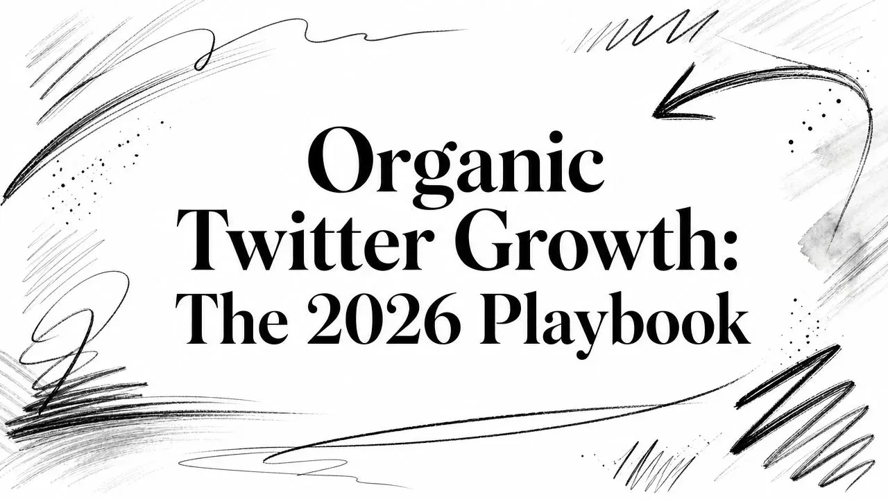 Organic Twitter Growth: The 2026 Playbook