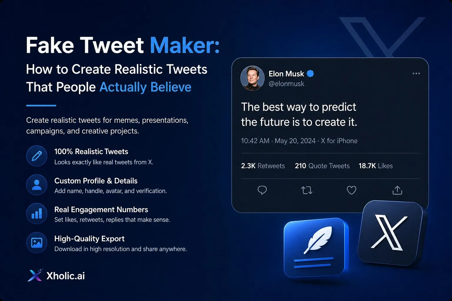 Fake Tweet Maker: How People Actually Create Realistic Tweet Mockups