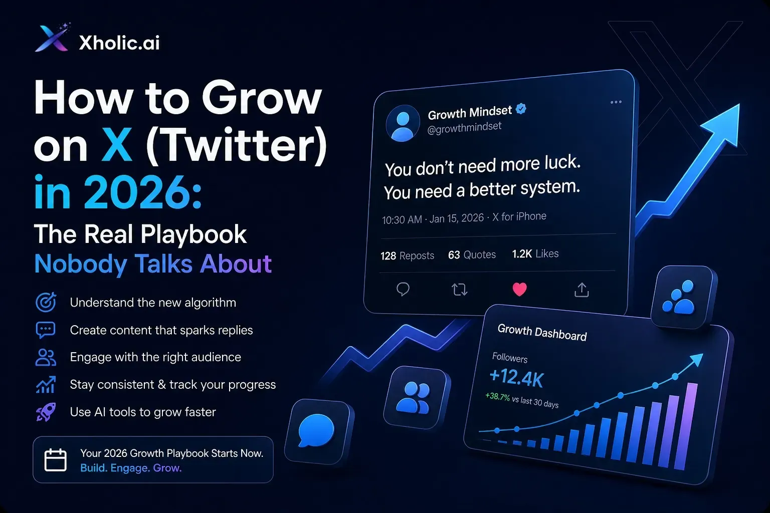How to Grow on X (Twitter) in 2026: The Real Playbook Nobody Talks About