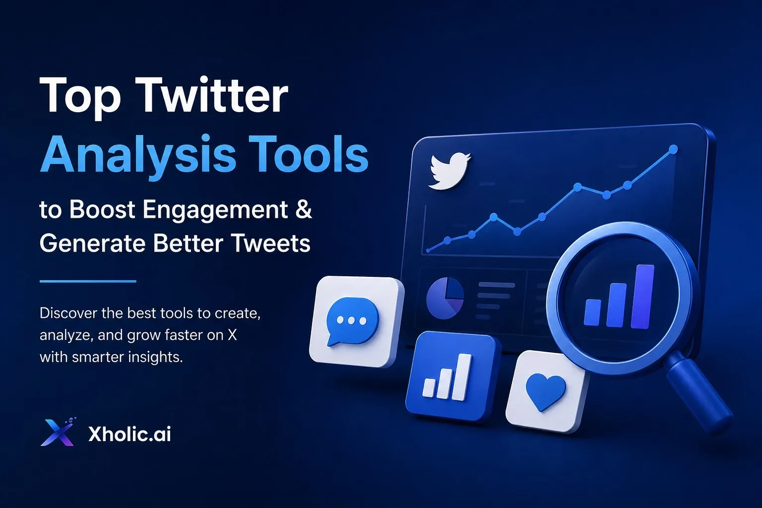 Twitter analysis tools and AI tweet generators in action