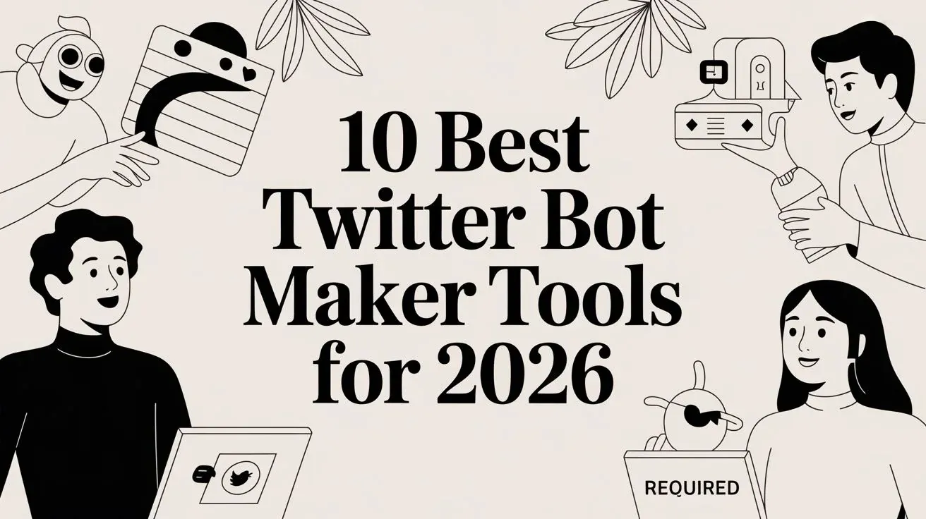 10 Best Twitter Bot Maker Tools for 2026