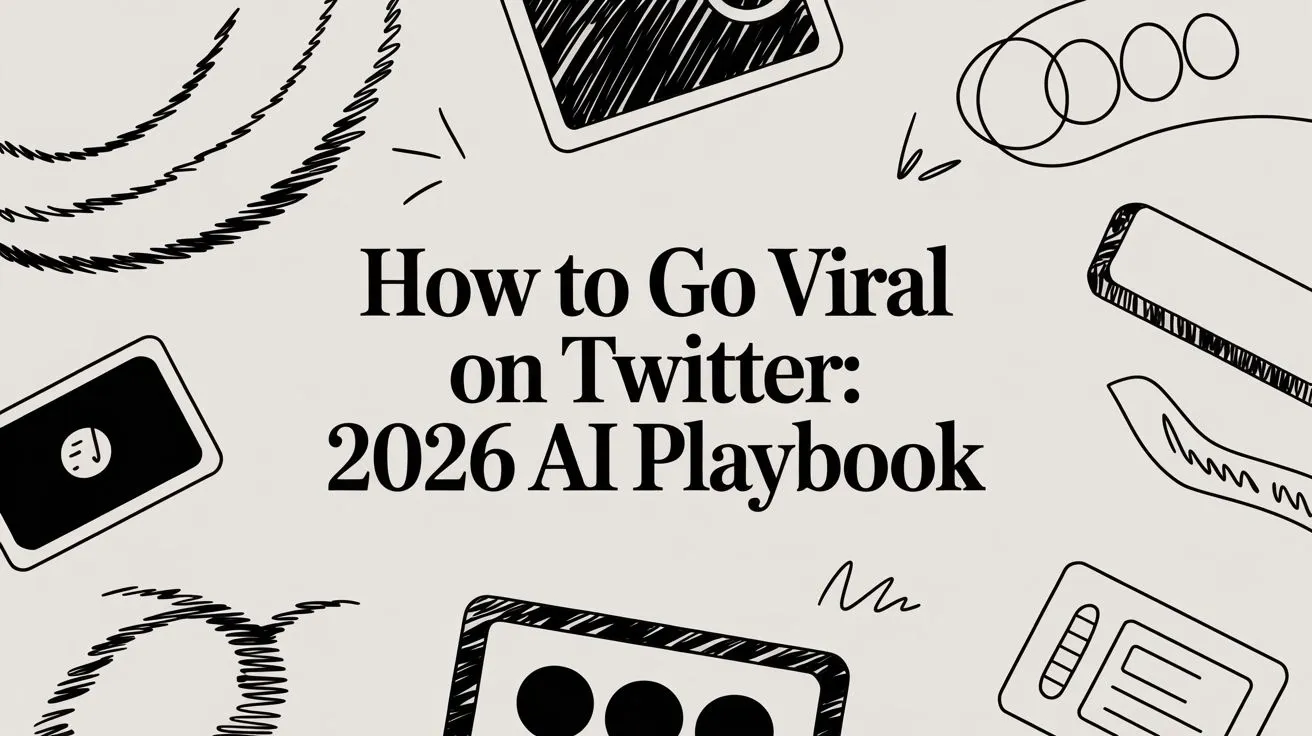 How To Go Viral On Twitter: 2026 AI Playbook