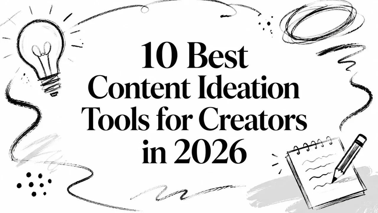 10 Best Content Ideation Tools for Creators in 2026