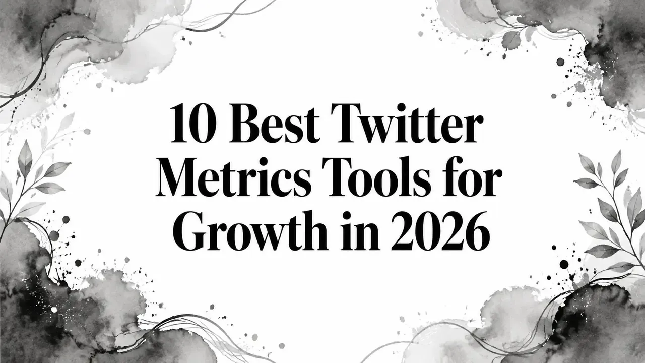 10 Best Twitter Metrics Tools for Growth in 2026