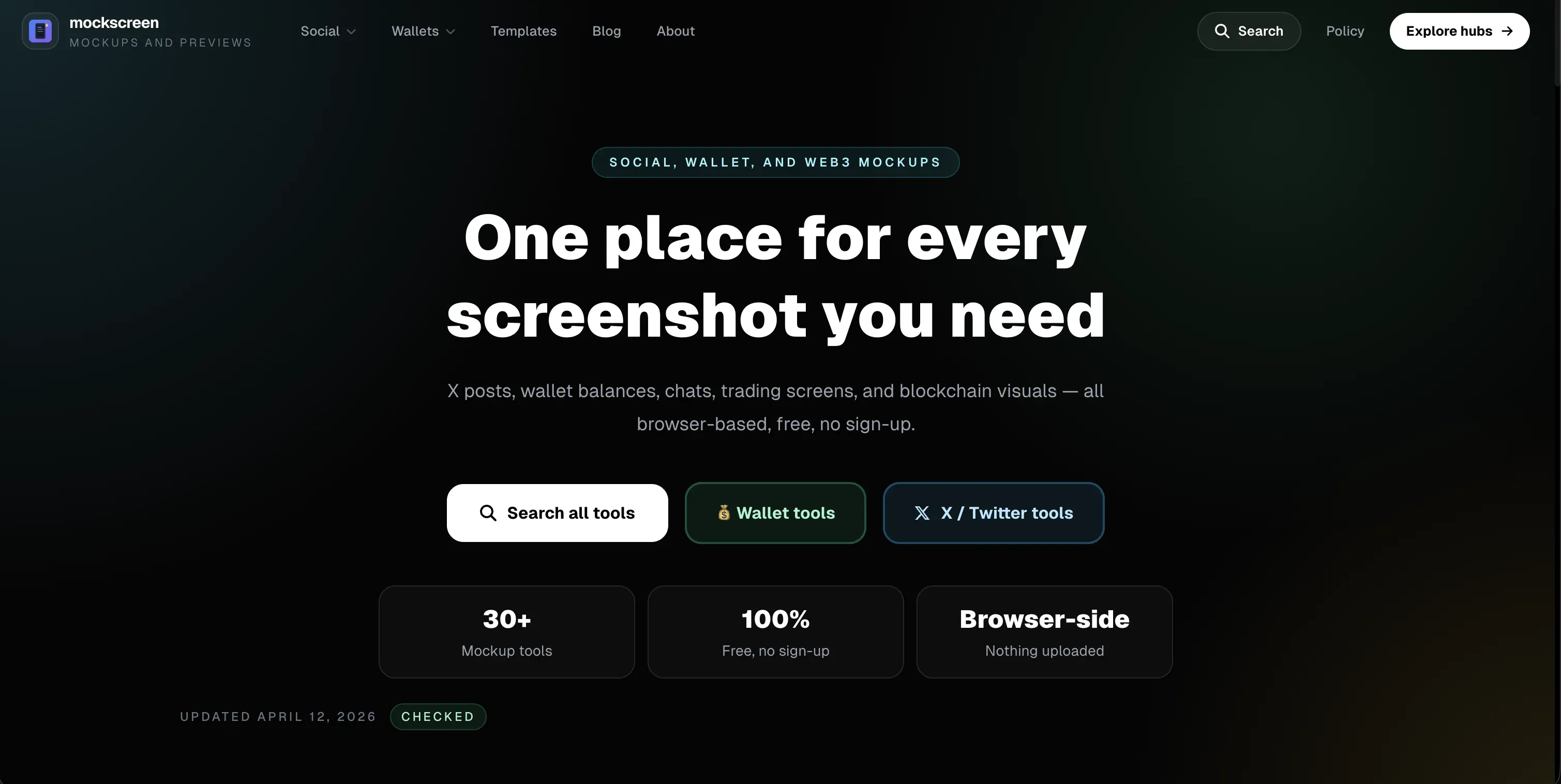 MockScreen - Twitter/X Templates