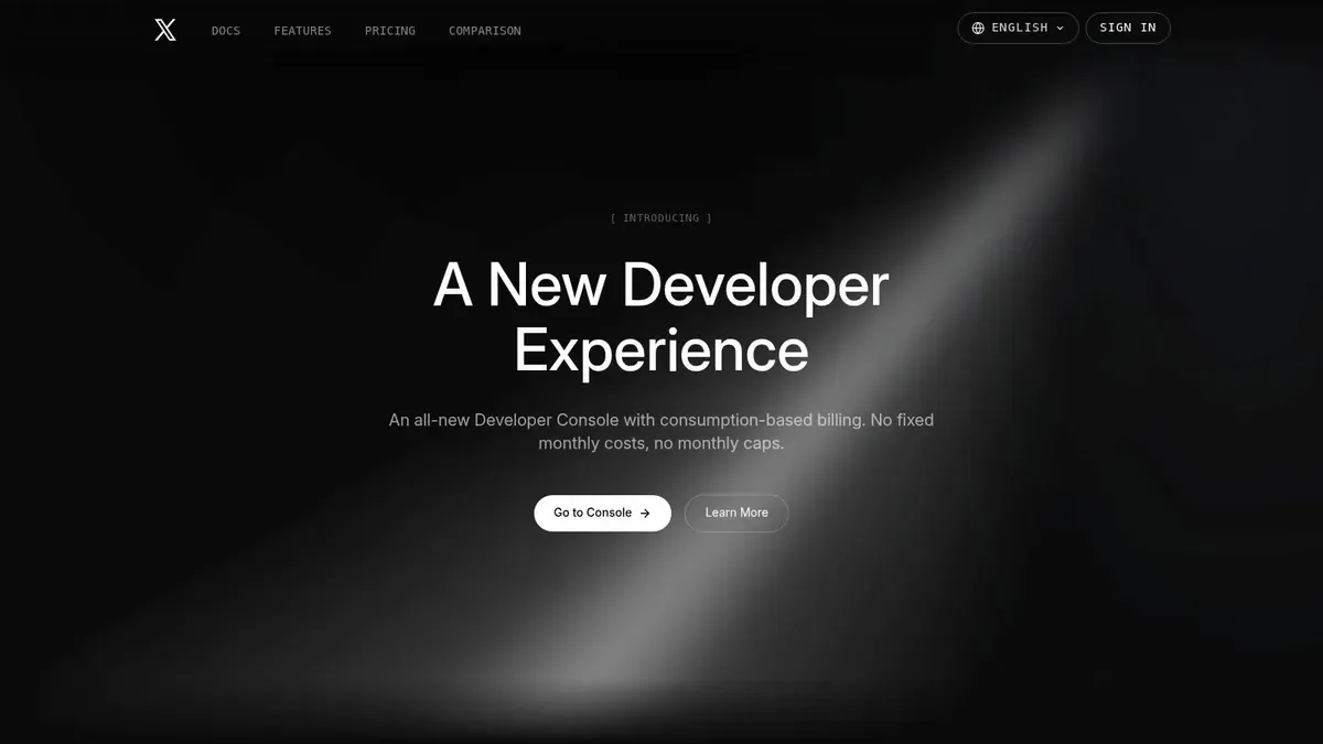X Developer Platform (official API)